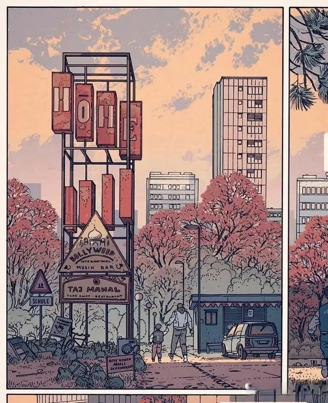 插畫丨超酷超現實的筆墨風格,充滿活力的漫畫趣味,乾淨平和的線條看一眼便欲罷不能的淪陷