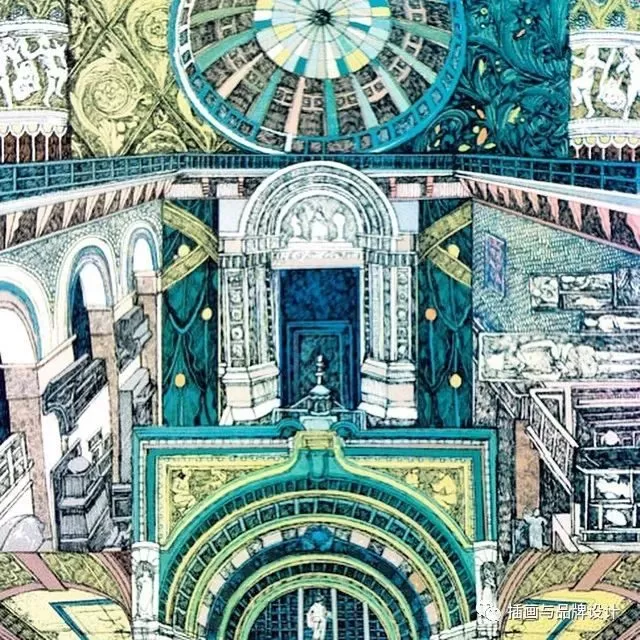 插畫丨她畫出細膩別致的人與自然,在倫敦居住七年,作品為這個國家帶著一絲神秘感
